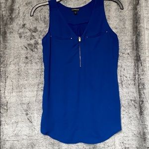 Express Royal Blue Tank Top